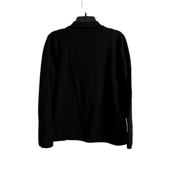 Women’s J.Crew Black School Boy Sweater Blazer SZ Preppy Mature TimelessClassy - Picture 3 of 7